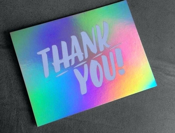 Foil Silver Holographic