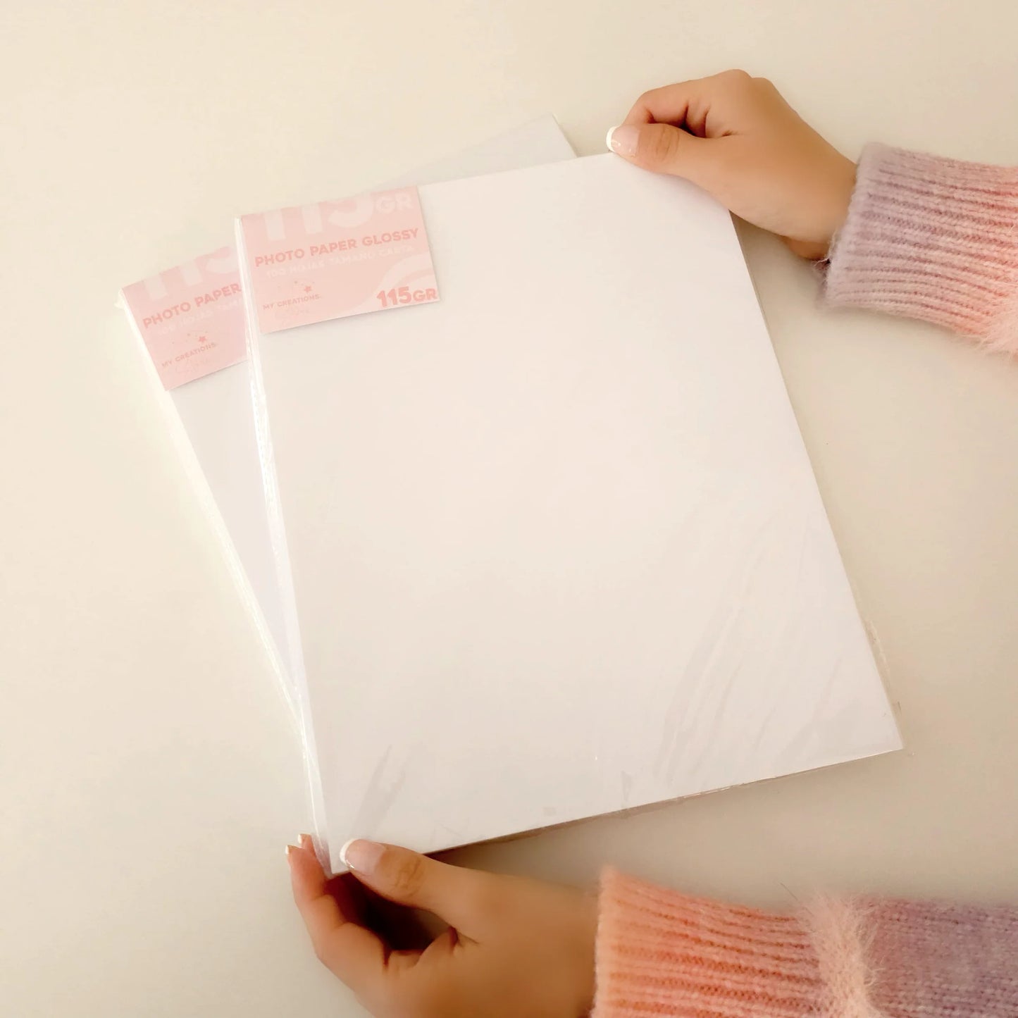 Photo Paper Glossy 115gr Tamaño Carta