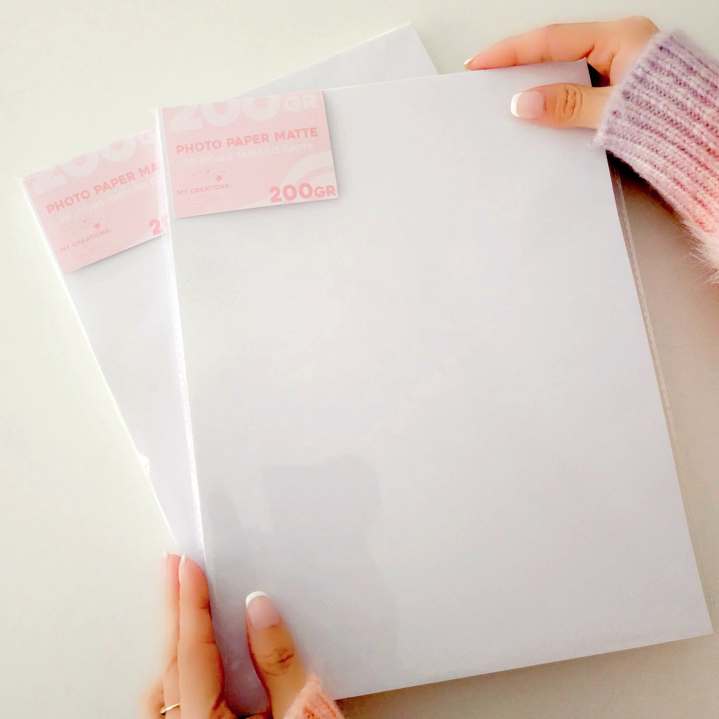 Photo Paper Matte 190gr Tamaño Carta