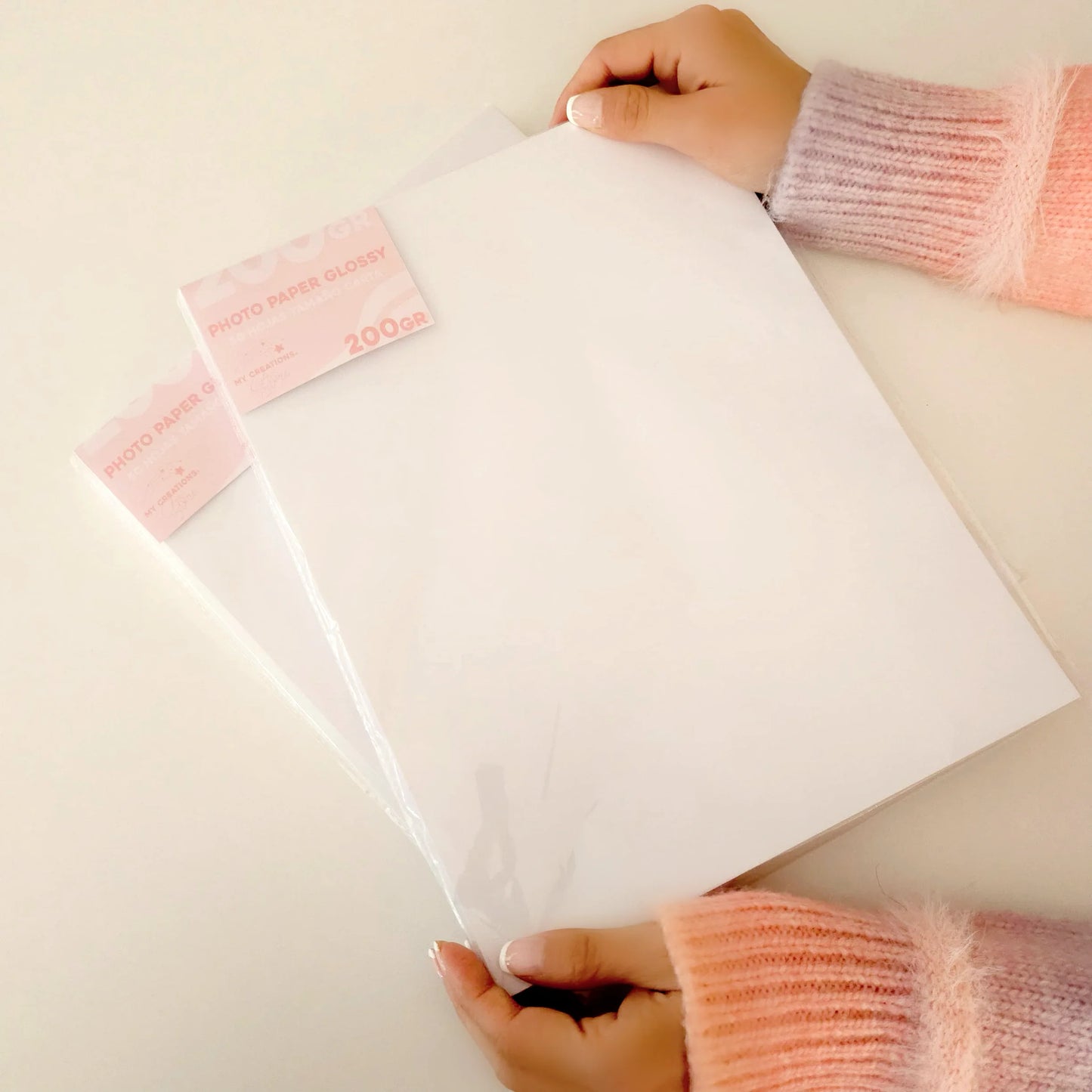 Photo Paper Glossy 160gr Tamaño Carta